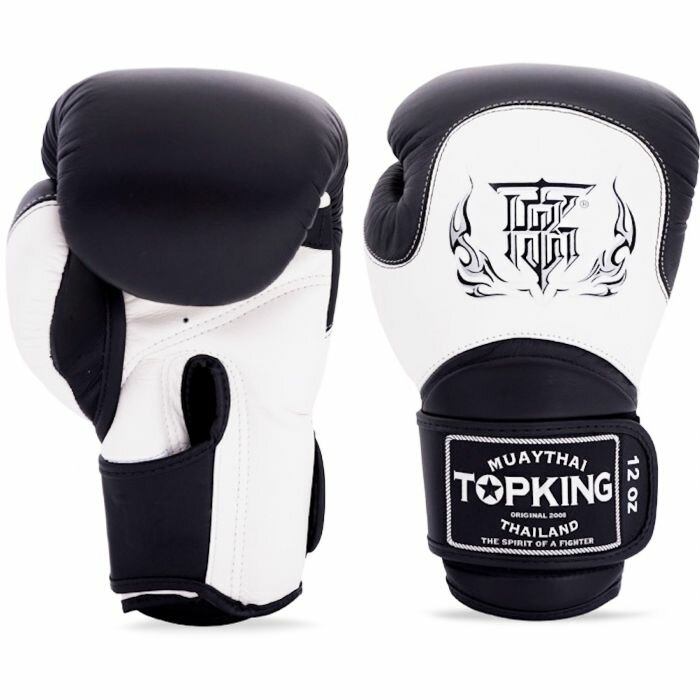 Перчатки боксерские Top King TKBGBL-01 White/Black