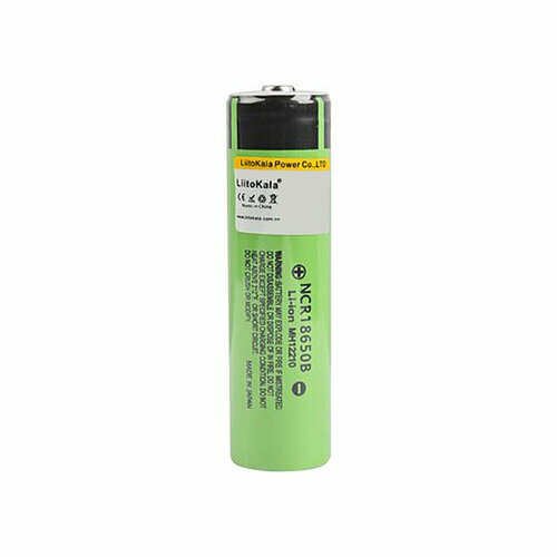 Аккумулятор Liitokala NCR18650B-Pointed 3.7V 3400mAh аккумулятор 18650 liitokala ncr18650b емкостью 3400mah с контактами без защиты 2шт