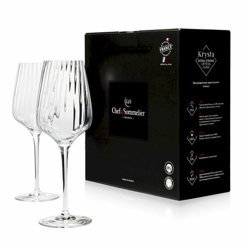 фото Бокал для вина chef&sommelier symetrie 350 мл. / 2 шт. chef & sommelier