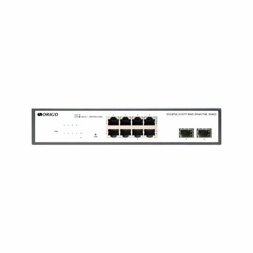 коммутатор poe ubiquiti us 48 500w 48x100 1000 poe 2x10 gbps sfp 2xgbps sfp 19 Коммутатор Origo OS2210FP/120W/A1A