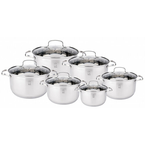 Набор посуды Swisgold, SG-18080 Taurus 12 предметов.