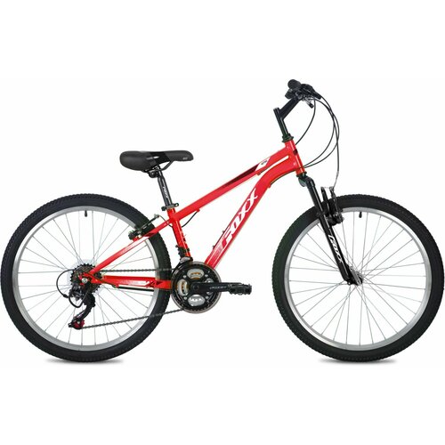 Велосипед Foxx Aztec 24 2024 Велосипед FOXX 24 AZTEC красный сталь размер 12 18700₽