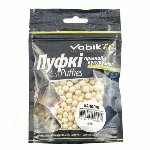 Насадка Vabik Плавающая насадка Vabik Corn Пуф Конопля 4мм 20г, 20 г, конопля