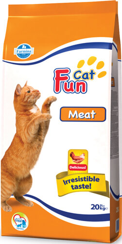Фармина 10476 Fun Cat Adult сух. для кошек с Мясом 20кг