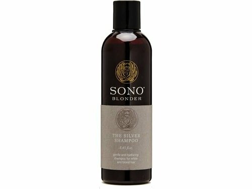 Шампунь для осветлённых волос SONO SILVER SHAMPOO