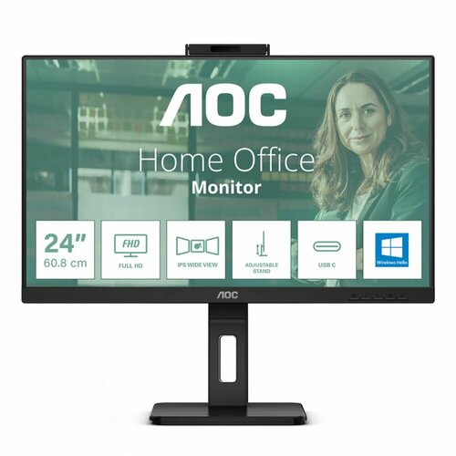 AOC Монитор AOC 238 24P3QW Black IPS 1920x1080 2xHDMIDP USB Hub 4 ms 178178 300 cdm 50M1 10001 75Hz MM Camera Pivot 24P3QW 2013000₽