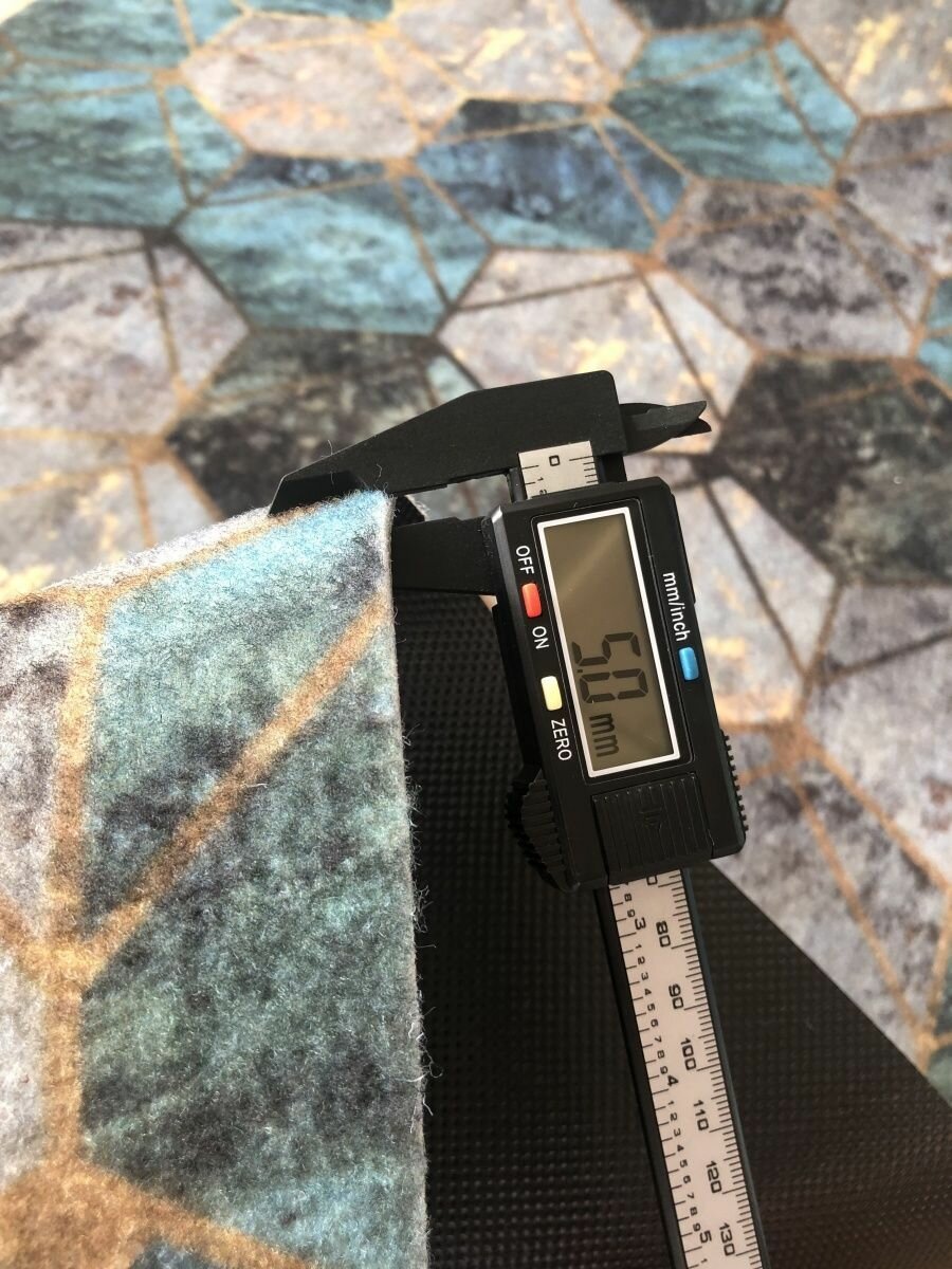 Коврик в прихожую придверный противоскользящий 60х40 — фото 1