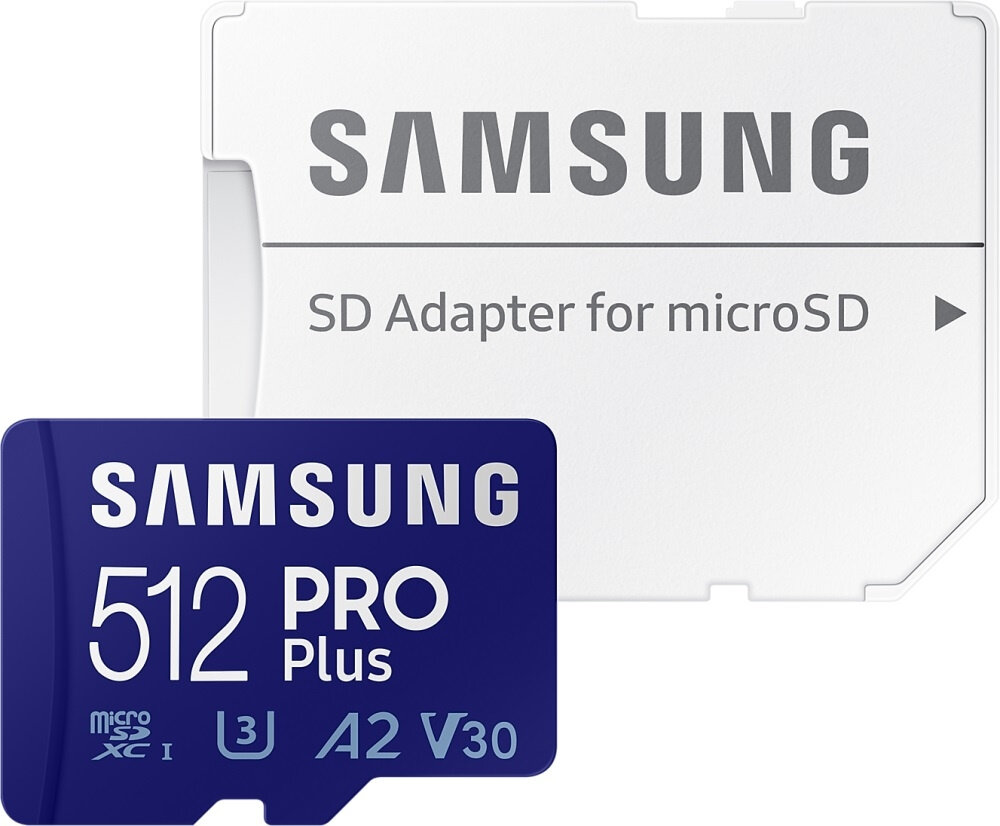 Карта памяти 512GB Samsung PRO Plus microSDXC (SD адаптер) U3 V30 A2 class 10 UHS-I 160/120MB/s - фото №15