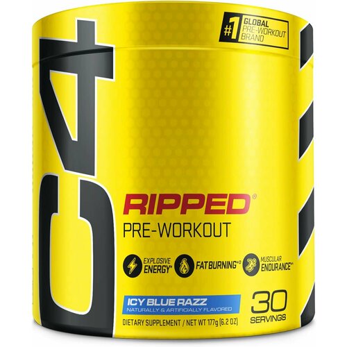 Cellucor Icy Blue Razz C4 Rippled 30 Serv 180 гр