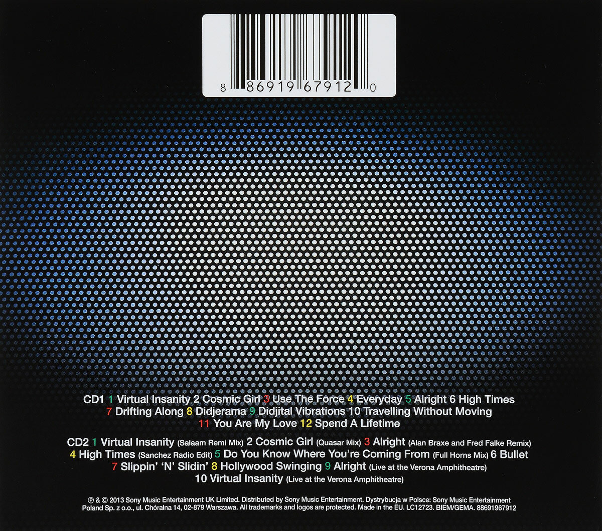 Jamiroquai Travelling Without Moving (Remastered) CD Медиа - фото №3