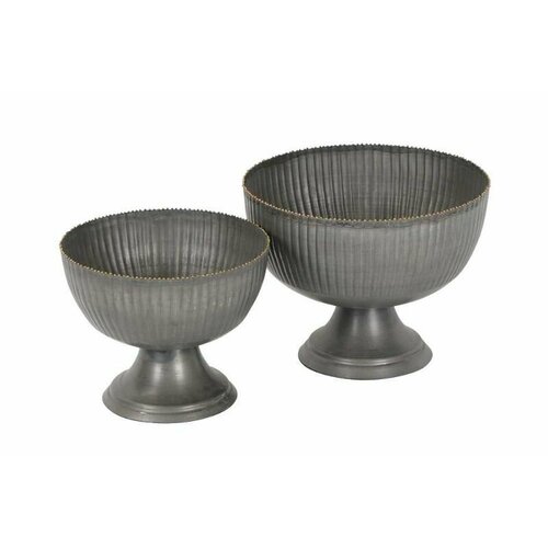 Набор из 2-х кашпо Женева 20x16см 25x19см 6360₽