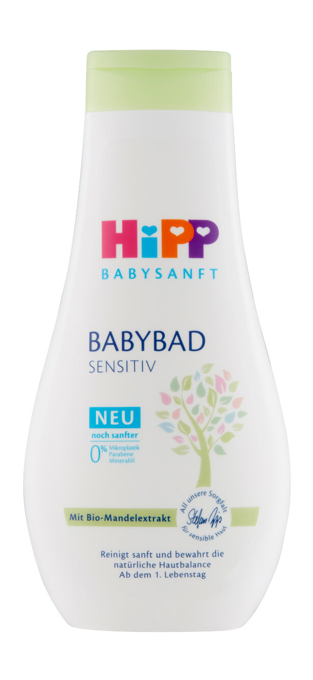 Пенка детская Hipp Babysanft для купания без слез, для чувствительной кожи, 350мл - фото №15