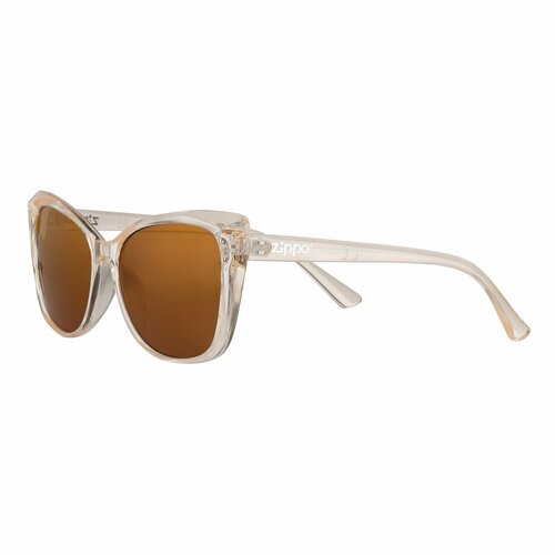 Солнцезащитные очки Zippo, золотой, коричневый