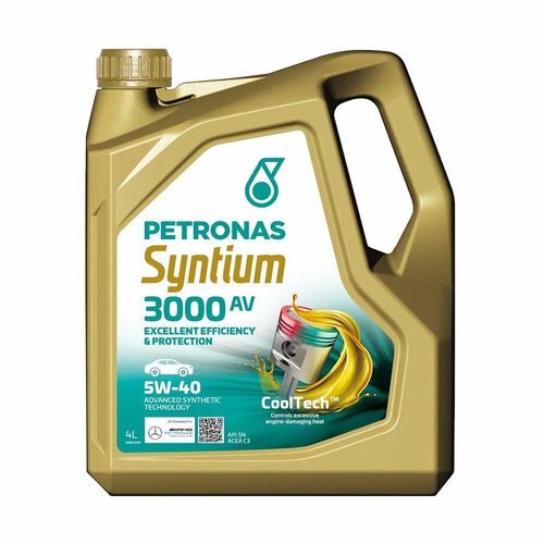 фото Petronas масло моторное petronas syntium 3000 av 5w-40 4l