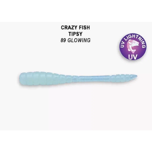 Силиконовая приманка мягкая съедобная Crazy Fish Tipsy 2