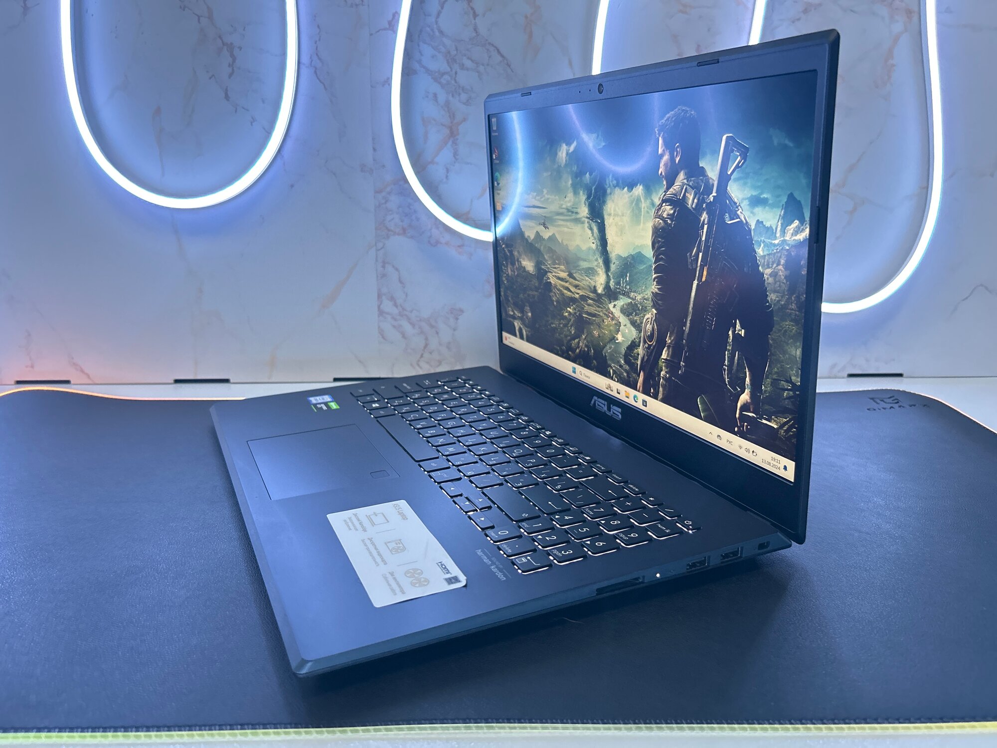 Ноутбук ASUS VivoBook (A571GT-BQ938) 15.6"/Intel Core i5 9300H/RAM 16 GB/SSD 512 GB/ GTX 1650 4GB/1920x1080/IPS/DOS/Подсветка кл-ры: LED/черный — фото 1
