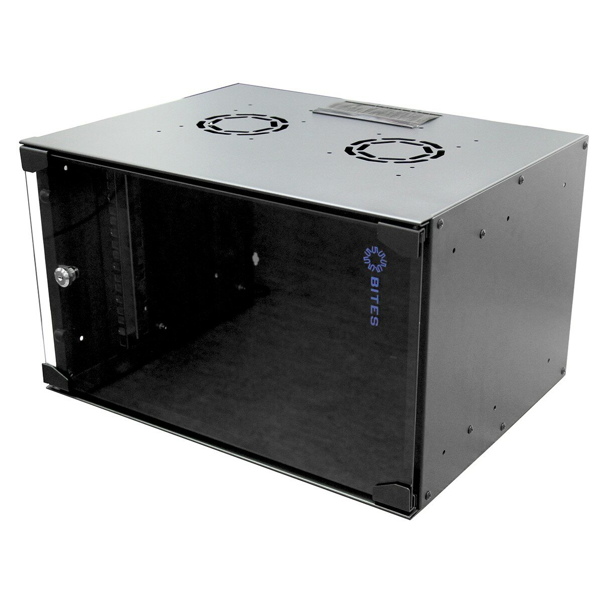 5bites Монтажный шкаф Шкаф телекоммуникационный настенный TC5402-06B 6U 520 400 WALL BLACK