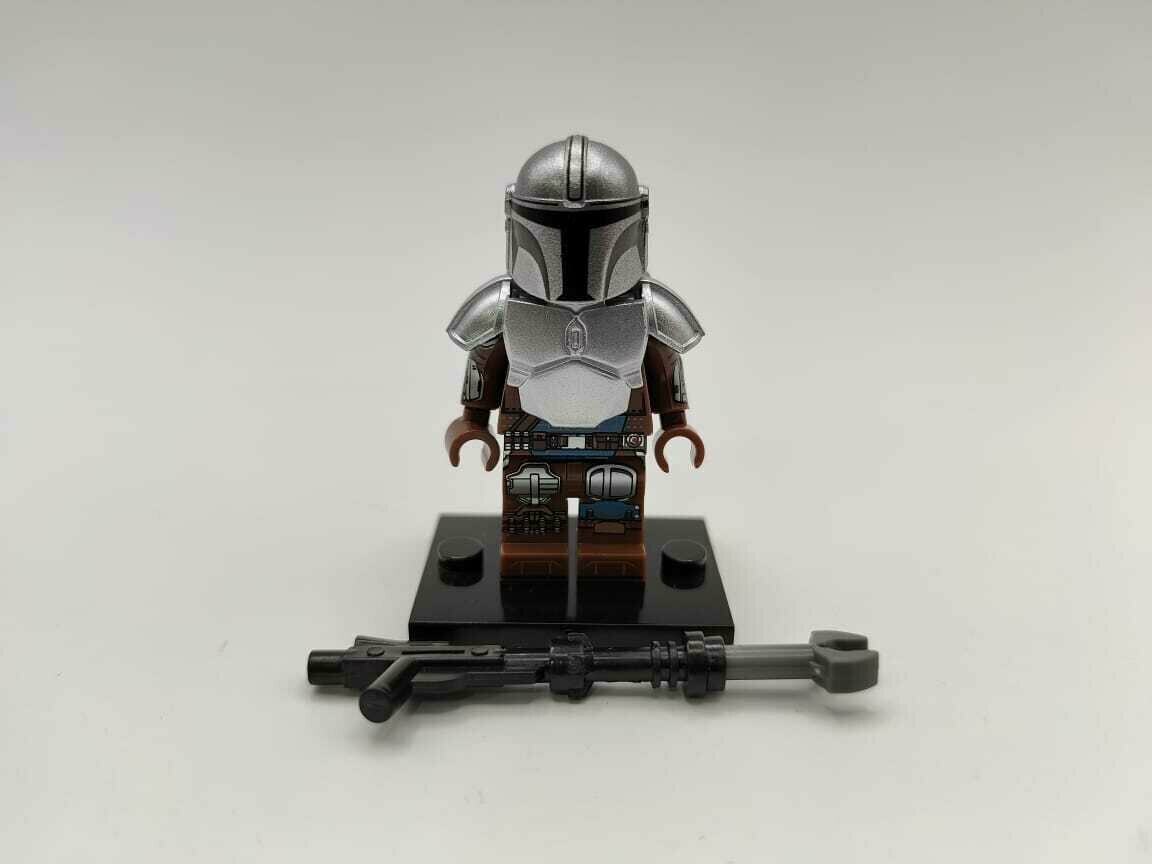 Минифигурка «Мандалорец Дин Джарин версия 2», фигурка серии "Мандалорцы" Star Wars, совместима с конструкторами Lego