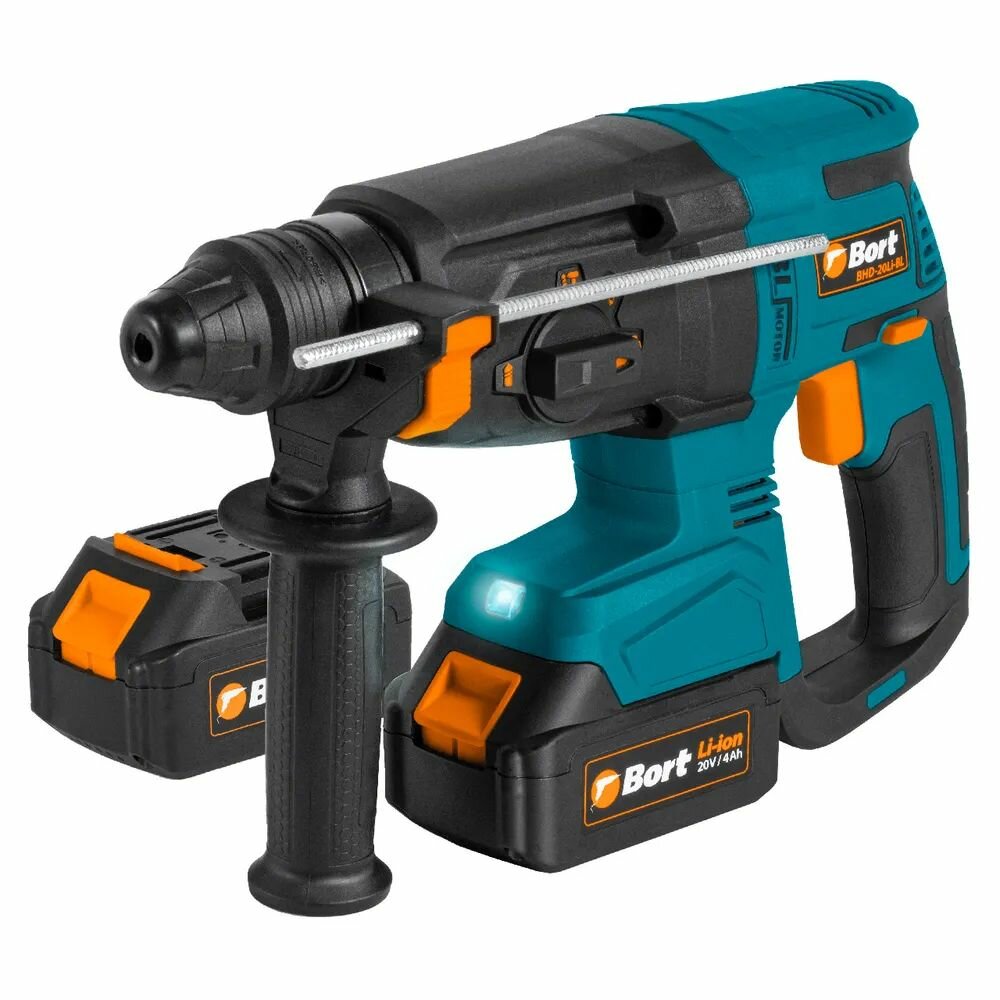 Перфоратор BORT BHD-20LI-BL синий/черный