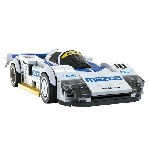 Конструктор CaDA спортивная машинка MAZDA 787B (#18) 1991 1/24 (242 детали)