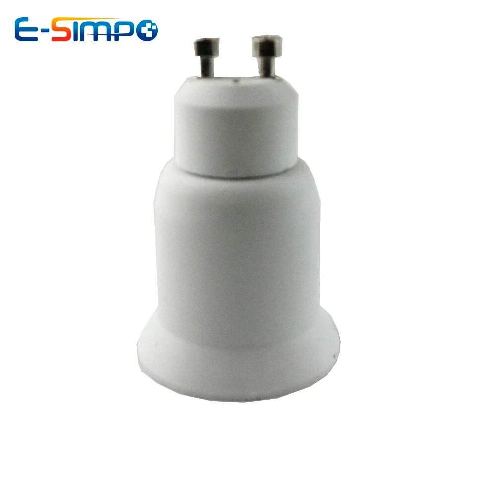 Адаптер цоколя для светодиодной лампы GU10-E27 E26, 2 шт.