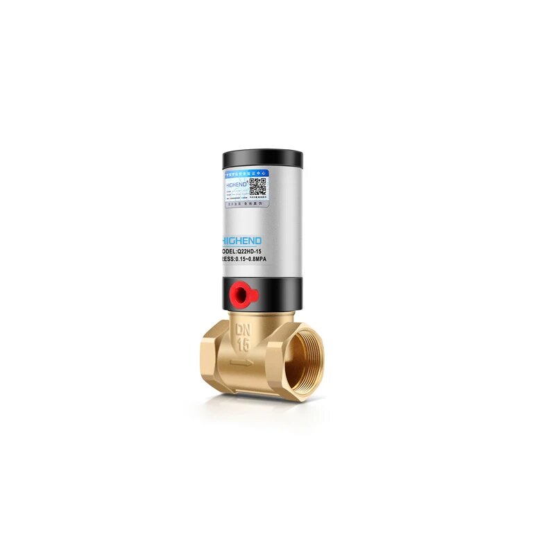 Латунный клапан управления воздухом Q22HD, 1/2", NBR Seal