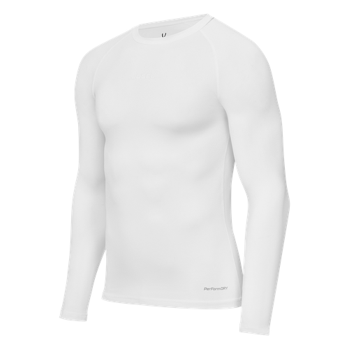 фото Футболка спортивная jogel performdry baselayer ls tee, размер l, белая