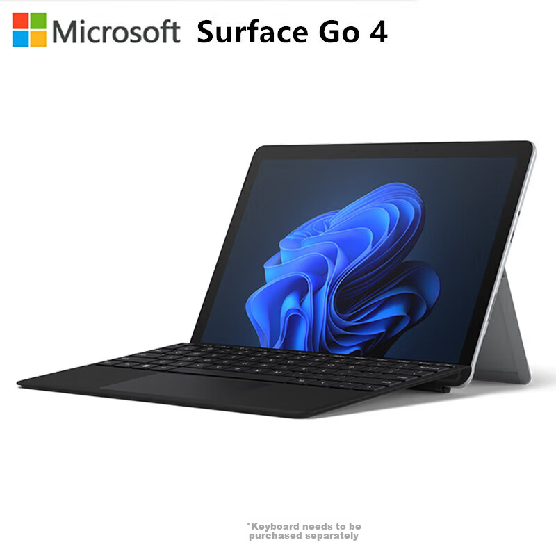 Планшет Microsoft Surface Go4 Commercial Edition 2-in-1 N200 8G+128G, black
