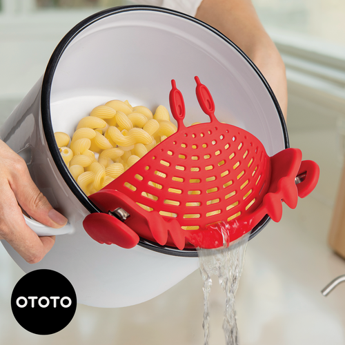 Изображение товара Крышка-дуршлаг с клипсами Ototo Crabby