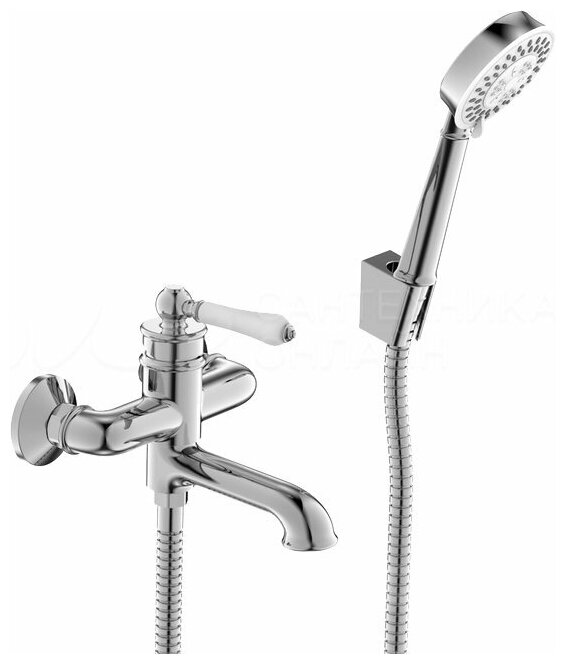 Смеситель для ванны с керамическим дивертором, Oxford, IDDIS, OXFSB02i02 - фотография № 1