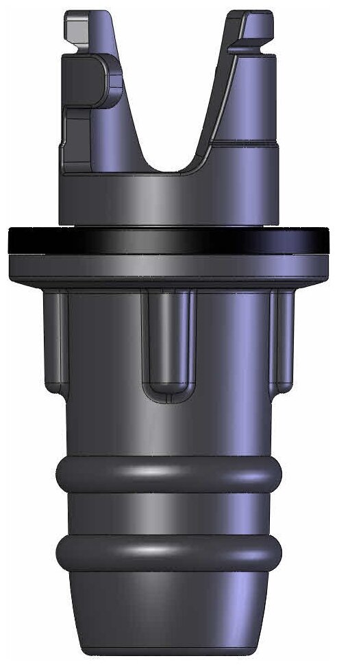 Переходник к воздушному клапану лодки ПВХ, черный
