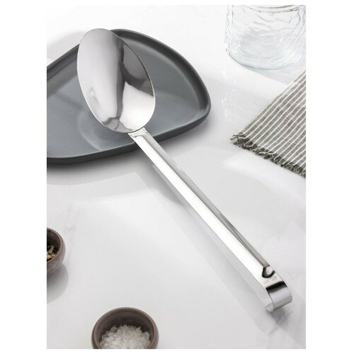 Ложка для вторых блюд 100 мл h32 см 1014₽
