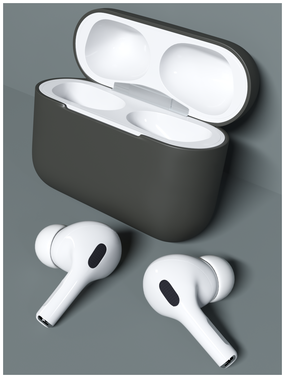 Чехол для AirPods Pro, SSY, Силиконовый кейс на Аирподс Про, Чехол для Air Pods, Кейс на наушники Айрподс, Серый