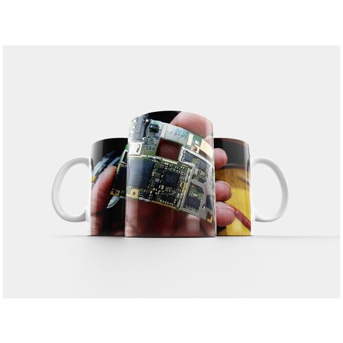 фото Кружка "доска, мобильный, аппаратное обеспечение" 320 мл lotsprints