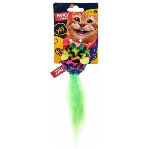 Игрушка Fancy Pets для животных Шарик-мышь игрушка для животных keyprods шарик разноцветный