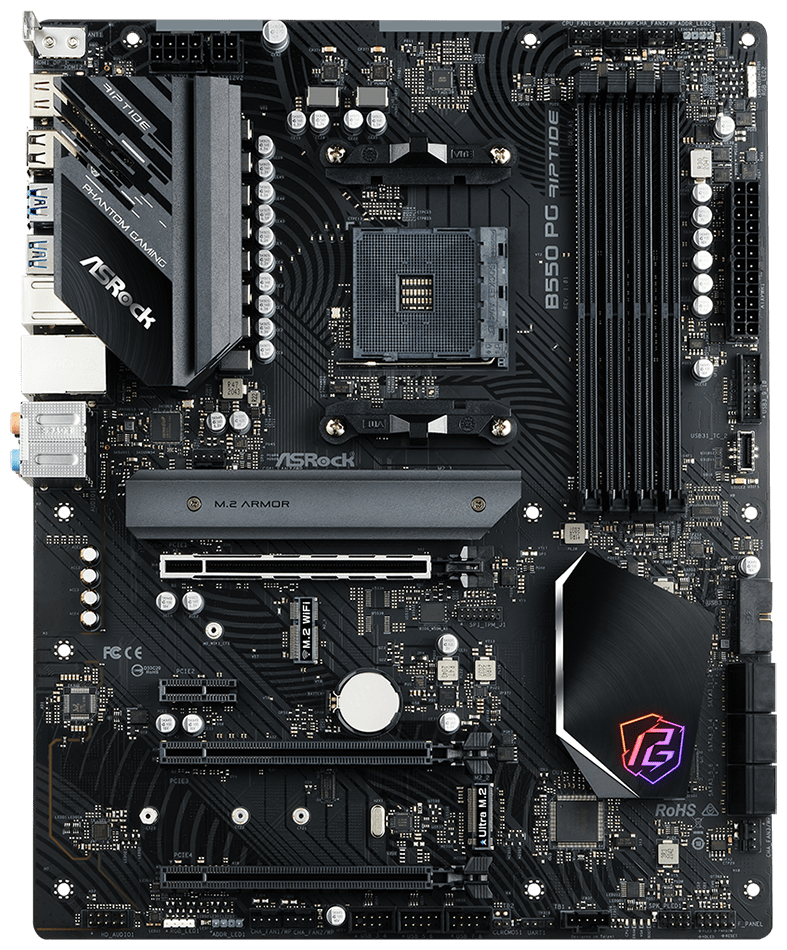 Материнская плата ASRock B550 PG Riptide