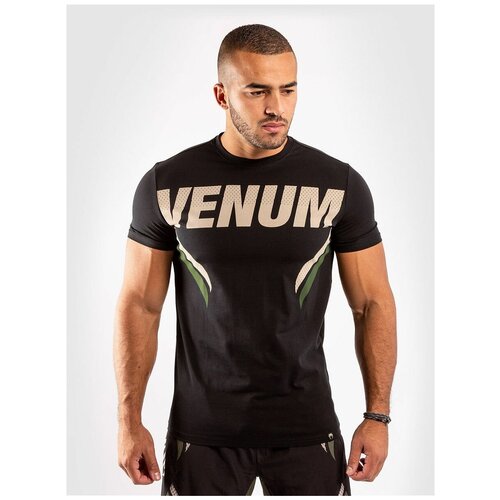 фото Футболка venum размер s, black/khaki