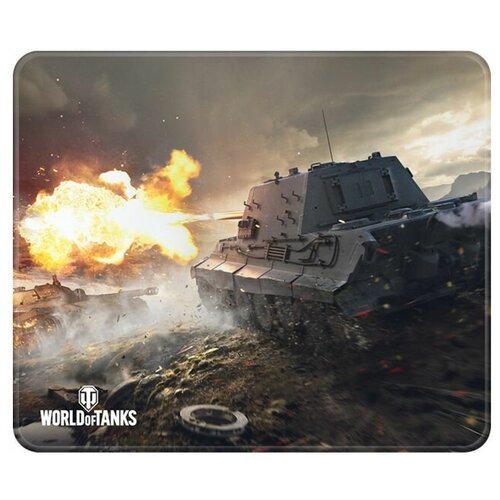 Коврик для мыши World of Tanks (L) рисунок/рисунок, ткань, 500х420х3мм [fwgmpwtjtgr22s00l] коврик для мыши world of tanks xl рисунок ткань 900х420х3мм [fwgmpwtkrsk22s0xl]