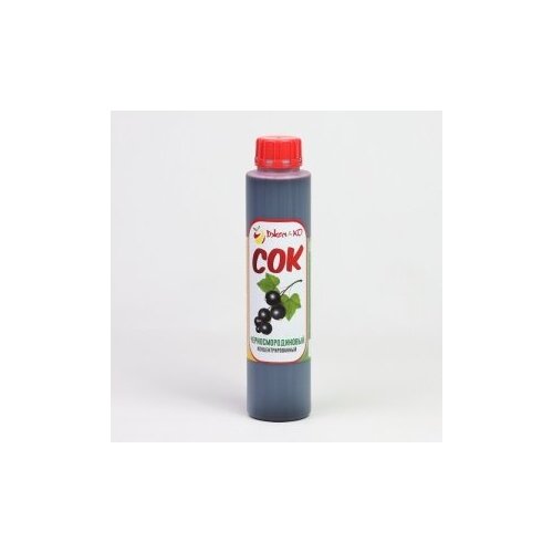 фото Сок концентрированный «черносмородиновый», кисл. 4,0% бутылка 1 кг (джем&ko) джем&ко