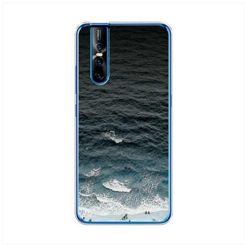 фото Силиконовый чехол "волны на море" на vivo vivo v15 pro / виво v15 про case place