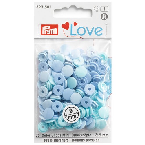 Купить Серия Prym Love - Набор кнопок Color Snaps Mini, диаметр 9мм, Prym, 393501 Prym 393501