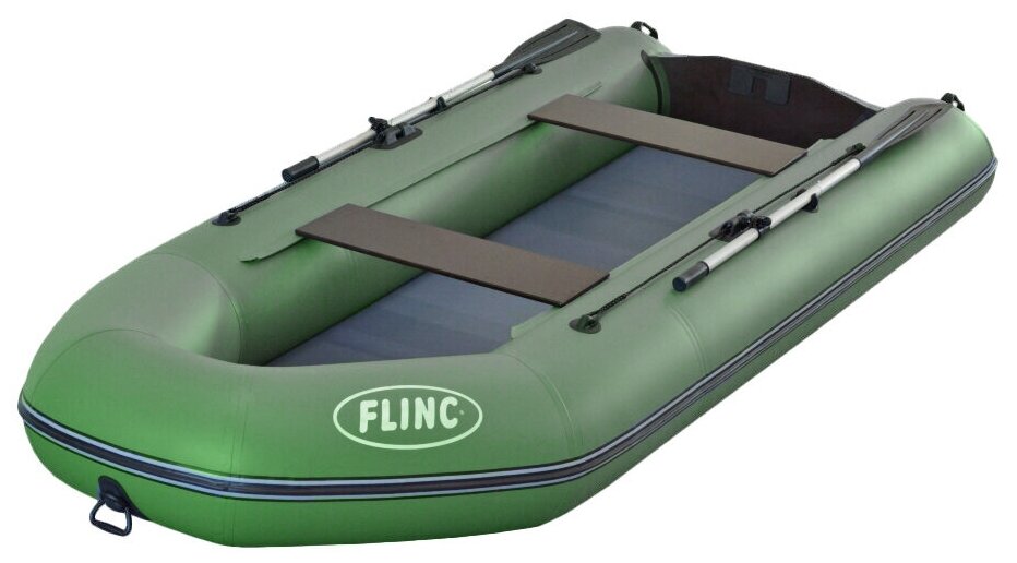 Надувная лодка FLINC FT320KA оливковый
