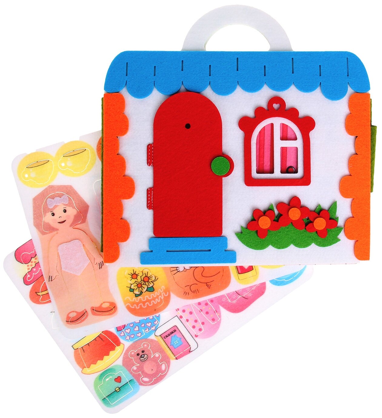 Кукольный домик, SmileDecor (сумка-игралка, Ф259)