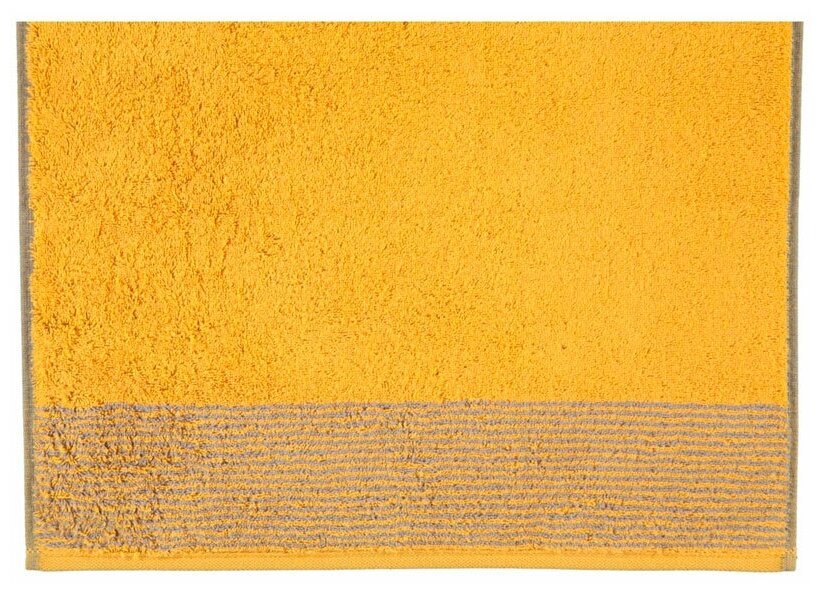 Полотенце махровое Cawo Two-Tone 80x150см, цвет желтый CAWÖ - фото №5
