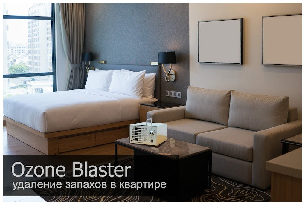 Озонатор Ozone Blaster 7G - удаление неприятных запахов, бактерий, вирусов. Компактный, мощный, профессиональный генератор озона. Дезинфектор. - фотография № 5