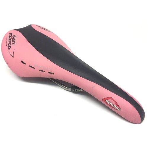 фото Selle san marco седло selle san marco caymano bilanciata black/pink