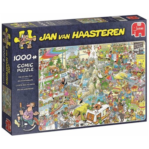 Пазл Jumbo 1000 деталей: Праздничная ярмарка (Jan Van Haasteren)