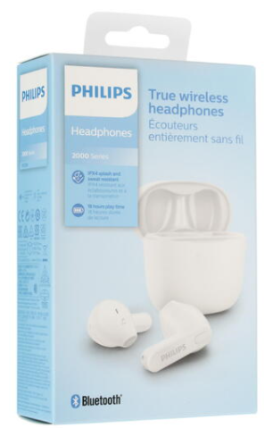 Bluetooth-гарнитура Philips TAT2236BK - фото №3