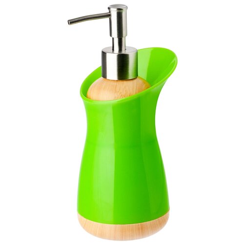 Дозатор для жидкого мыла "OFURO" зеленый "VIGAR" 4755