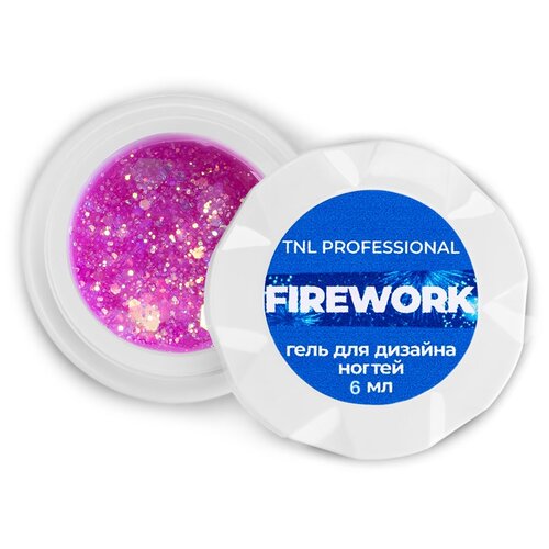 TNL Professional краска гелевая Firework, 6 мл